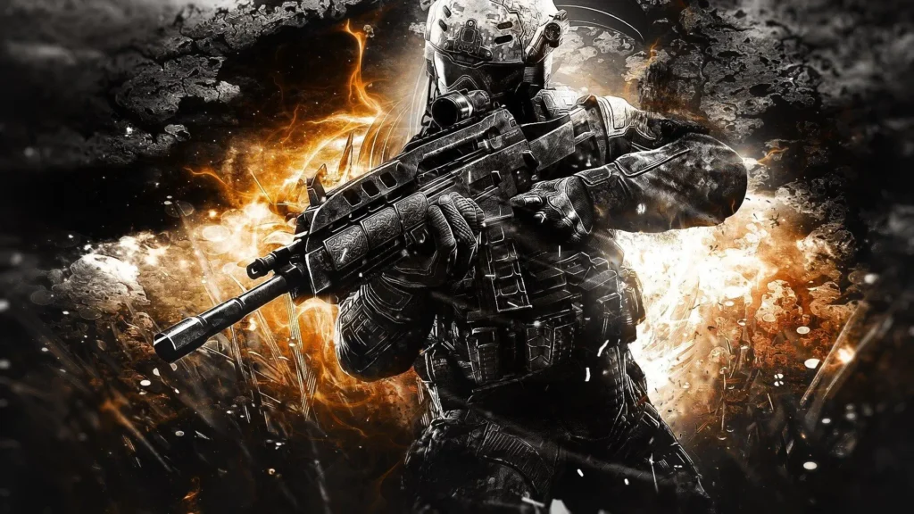 David Mason and his team in Black Ops 7’s 2035 campaign, teased in the accidental leak