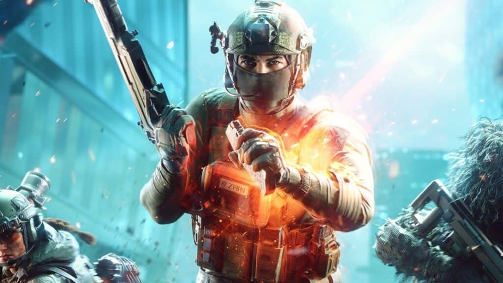 Battlefield 6 Battle Royale Ring in action—instant death awaits players who cross the zone