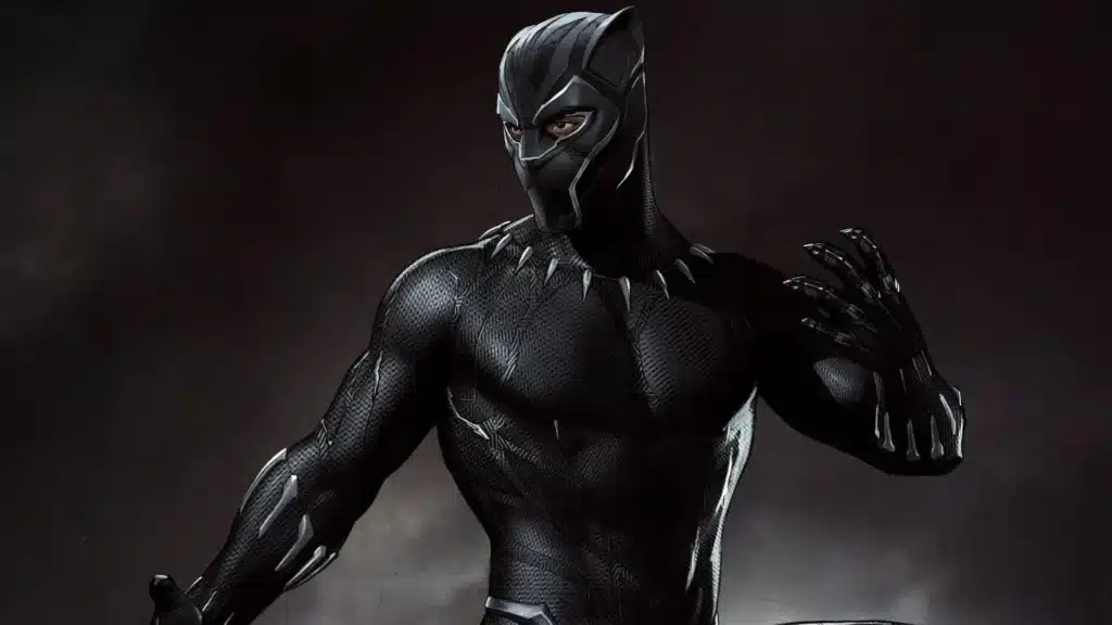 Parkour-style movement across tables and obstacles, showcasing Black Panther’s fluid action – Marvel 1943 gameplay leak