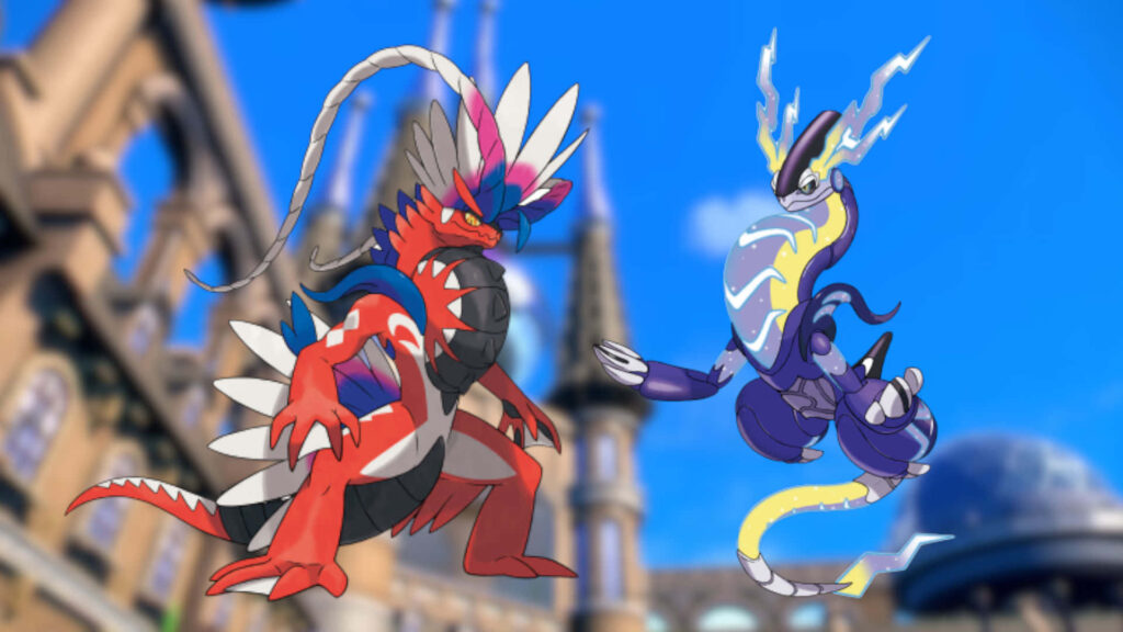 Shiny Koraidon and Miraidon distribution begins September 26, 2025, at GameStop and EB Games
