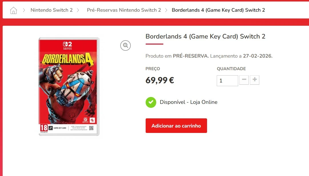 Gaming Replay Borderlands 4 Product Page