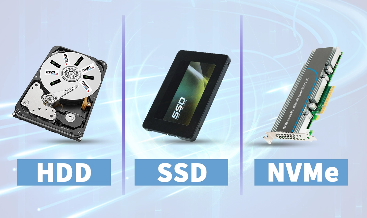 HDD VS SSD VS NVME