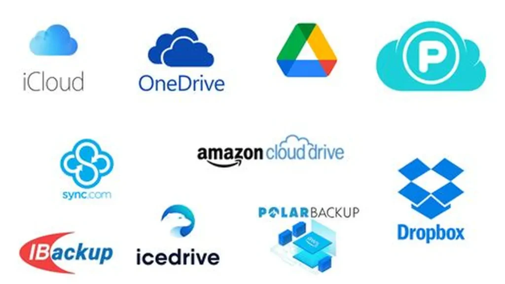 Cloud storage pricing comparison between Google Drive, OneDrive, and Dropbox