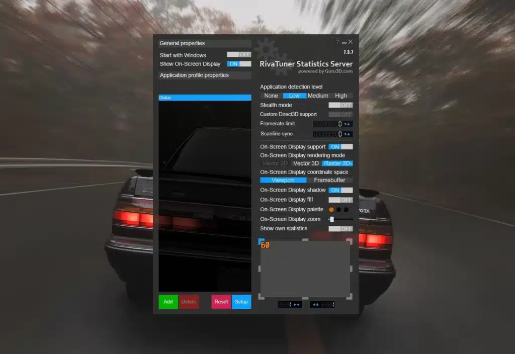 RivaTuner Statistics Server