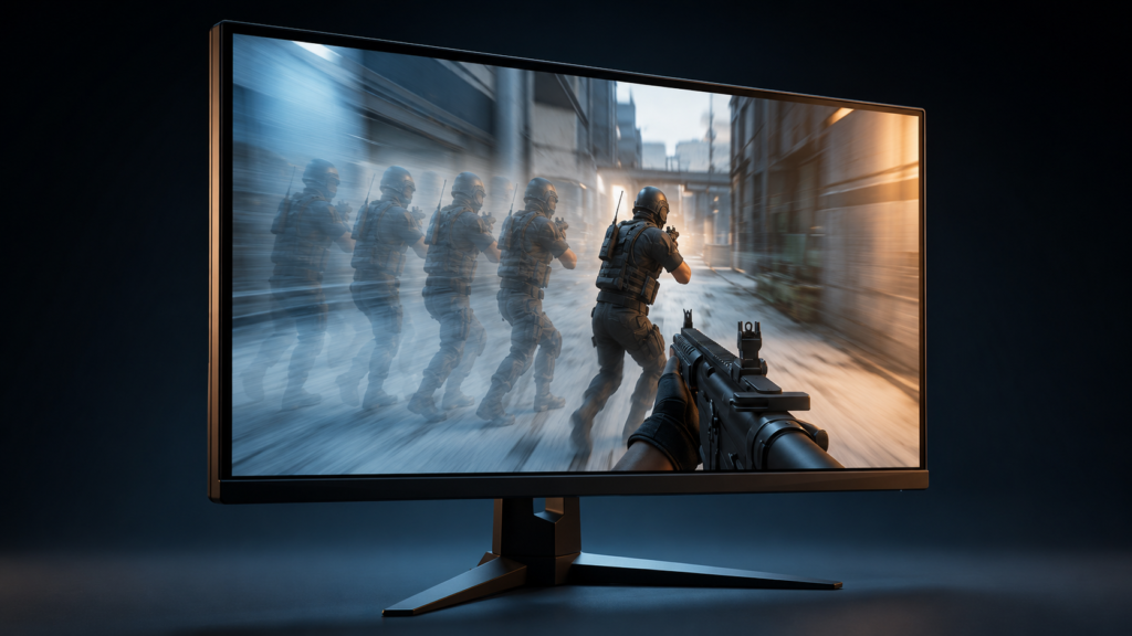 games feel choppy at high refresh rates