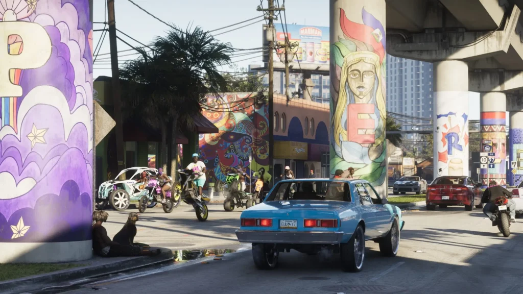 GTA VI Overhauls Wanted Levels, Stats and Car Theft GTA VI racing