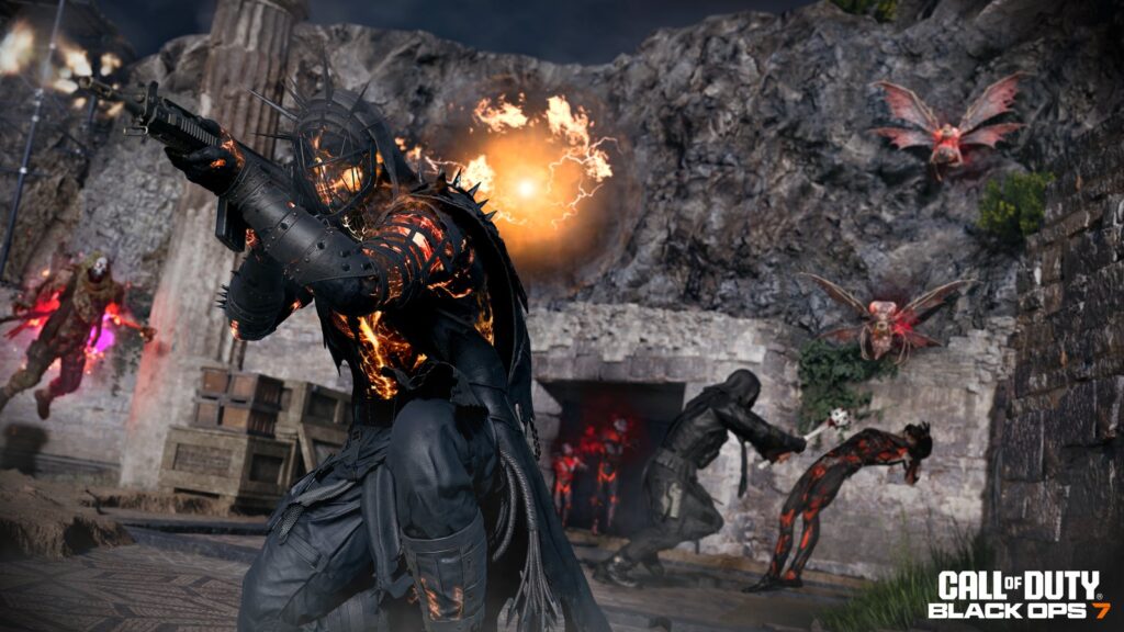 Official Black Ops 7 Season 06 image showing Avalon after dark for The Haunting