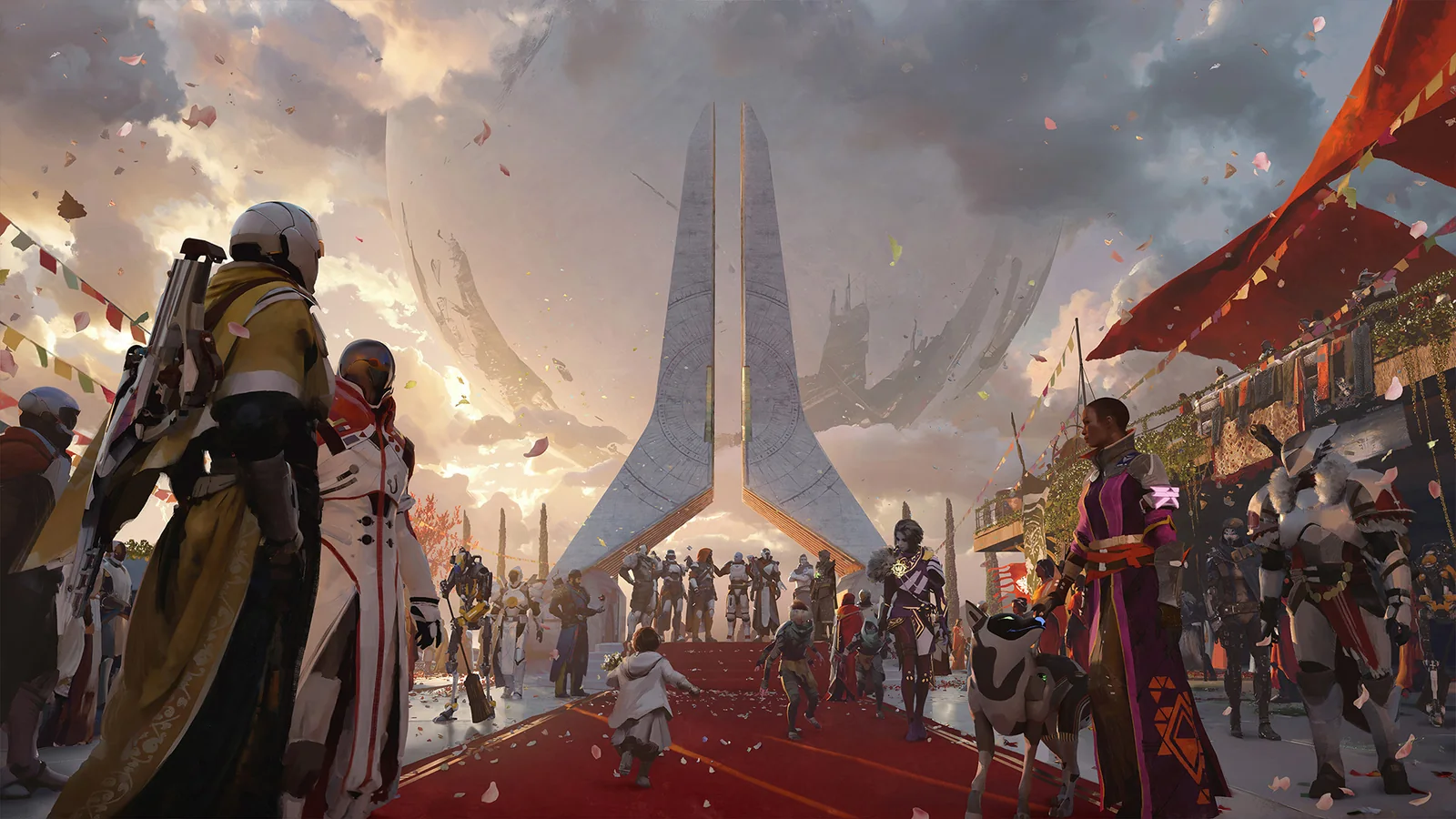 Monument of Triumph key art celebrating Destiny 2 and its history