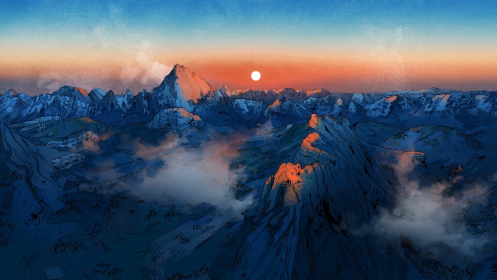 Cairn Comes to Nintendo Switch 2 in Early 2027 Official Cairn key art showing Aava climbing high above a mountain landscape