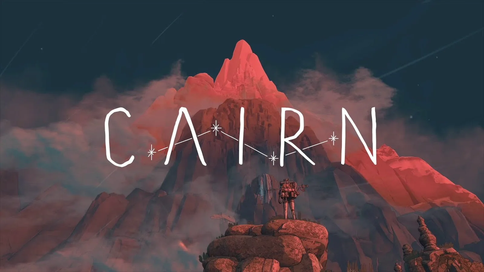 Official Cairn reveal trailer thumbnail showing the game’s mountain-climbing presentation