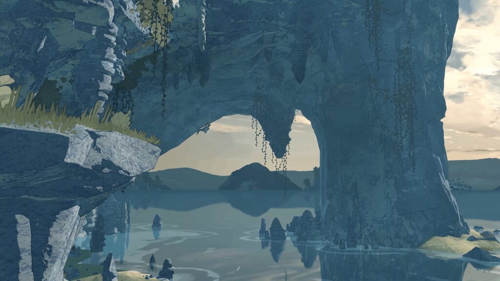 Cairn: On the Trail – Deep Water DLC Launches October 29 Official Cairn Free Roam promotional imagery showing Mount Kami exploration