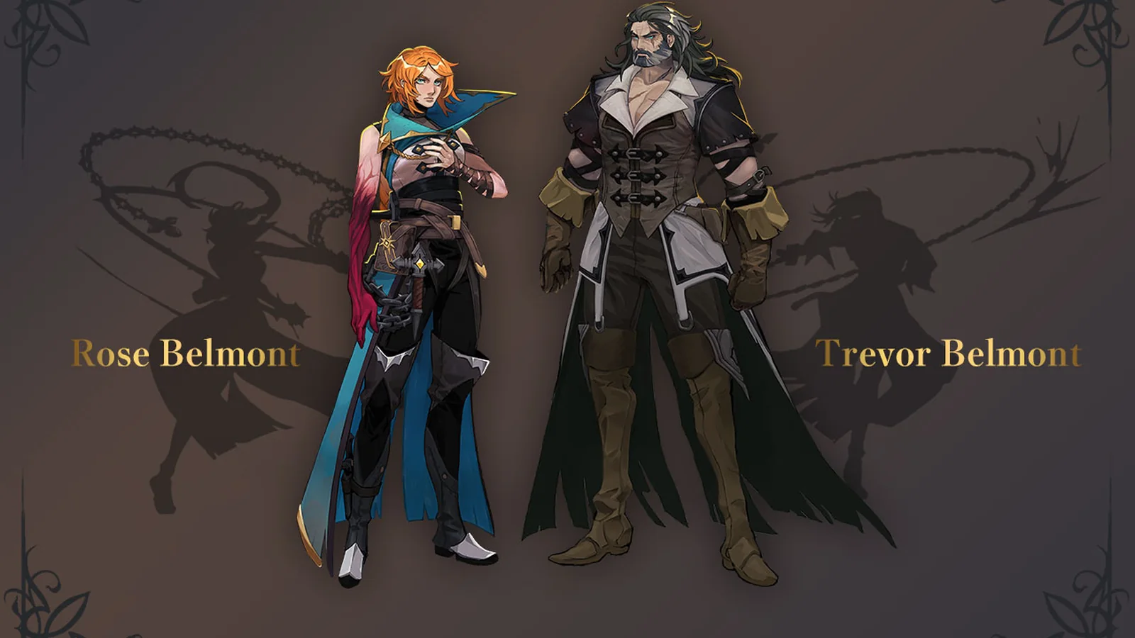 Official wide character artwork featuring Rose Belmont and other key characters from Belmont’s Curse