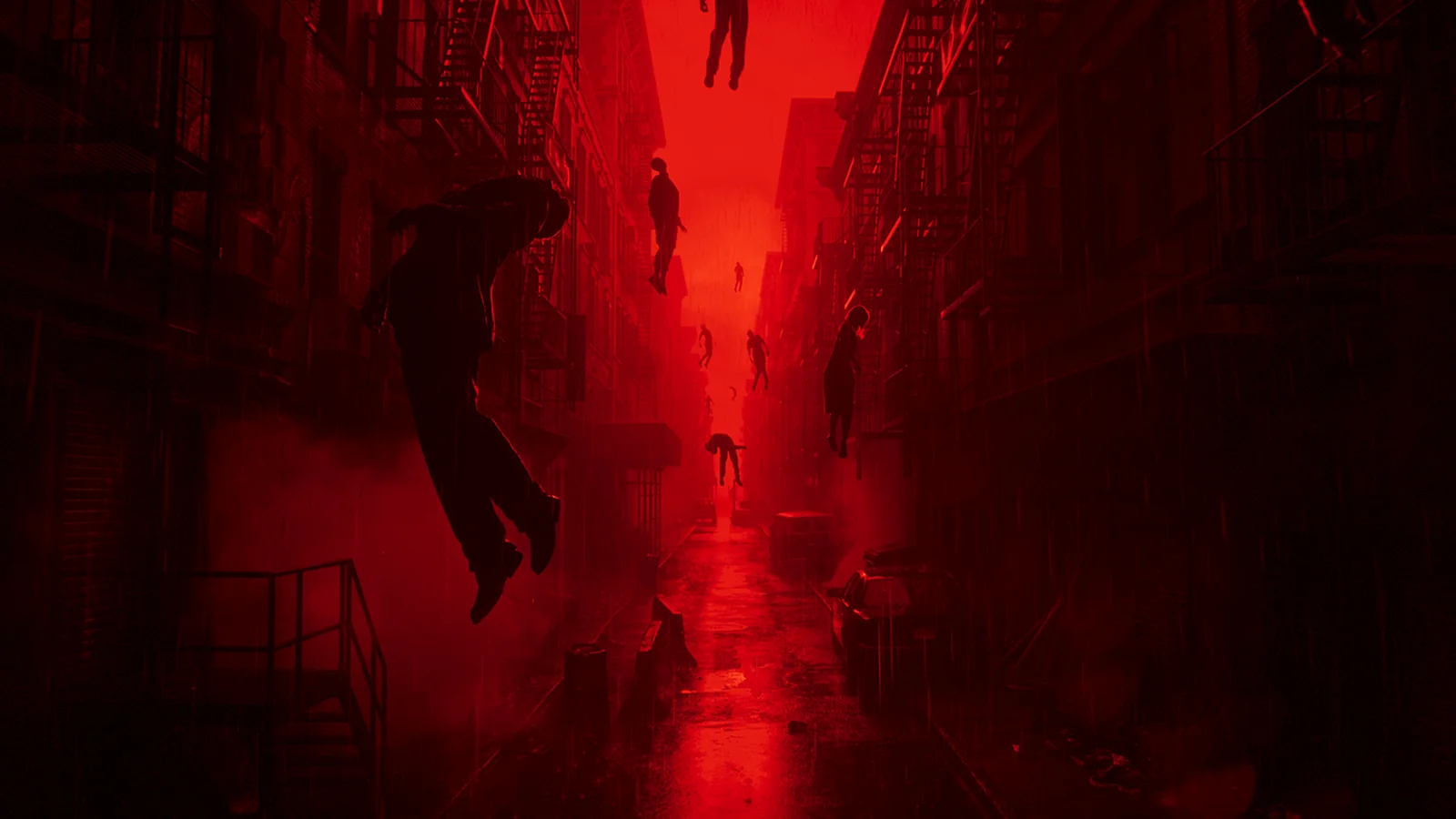 Official CONTROL Resonant gameplay screenshot showing Dylan Faden in the game's warped Manhattan environment