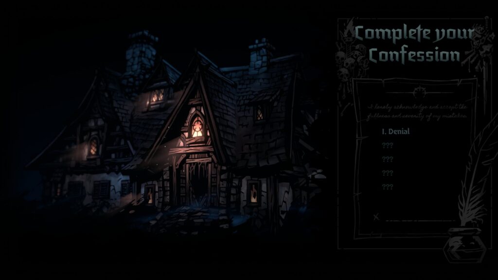 Darkest Dungeon II Rated for Nintendo Switch 2 Darkest Dungeon II stagecoach traveling through the burning Sprawl region