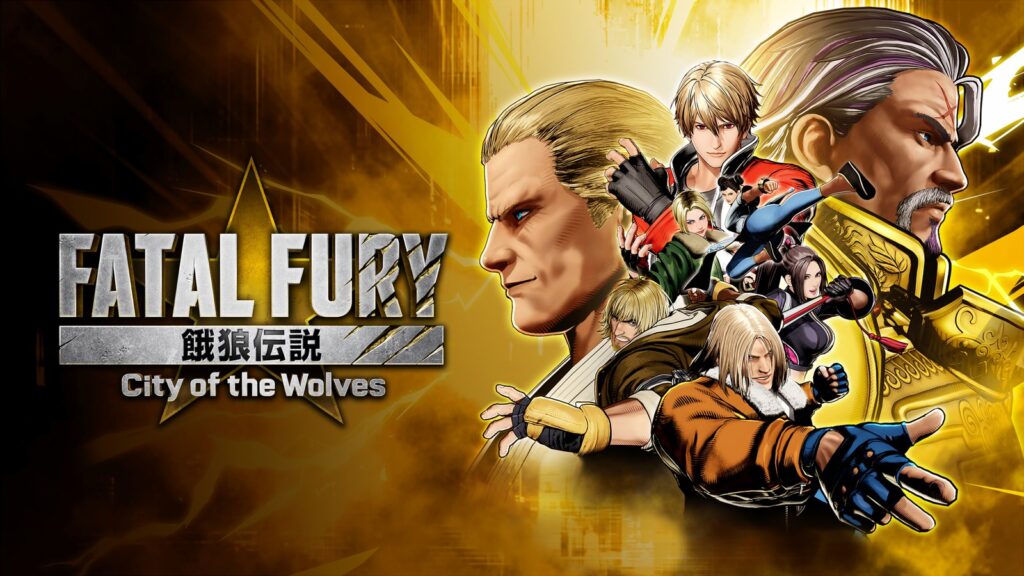 Official Fatal Fury: City of the Wolves key art featuring multiple fighters from the game’s roster