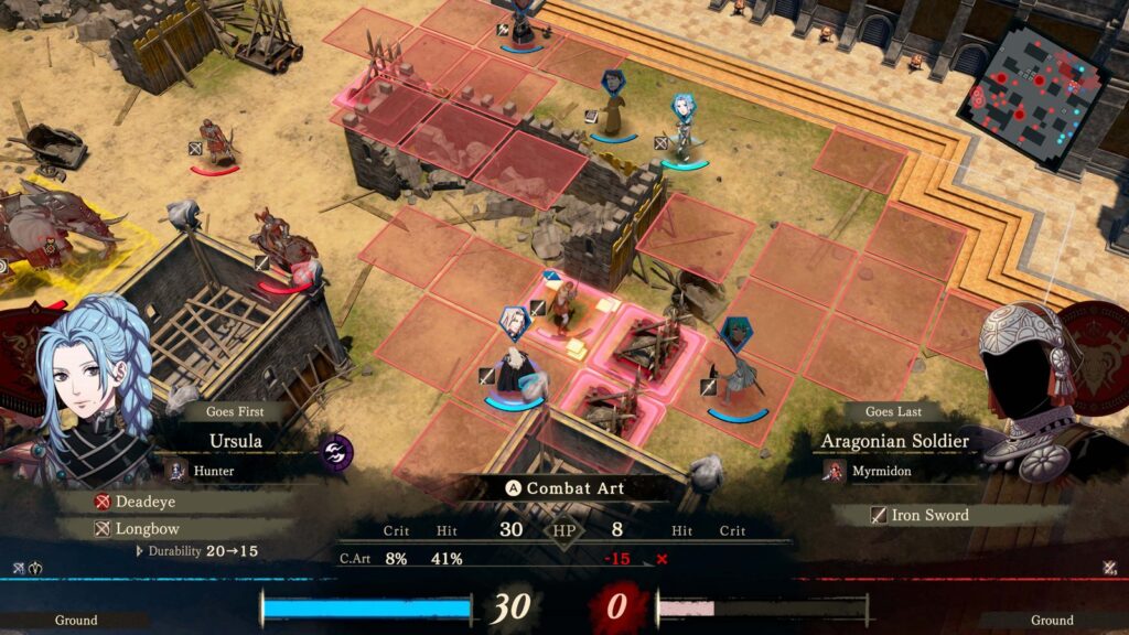 Fire Emblem: Fortune’s Weave Reviews Deliver Strong Scores Official Fire Emblem: Fortune’s Weave tactical battle screenshot showing units positioned across a grid-based