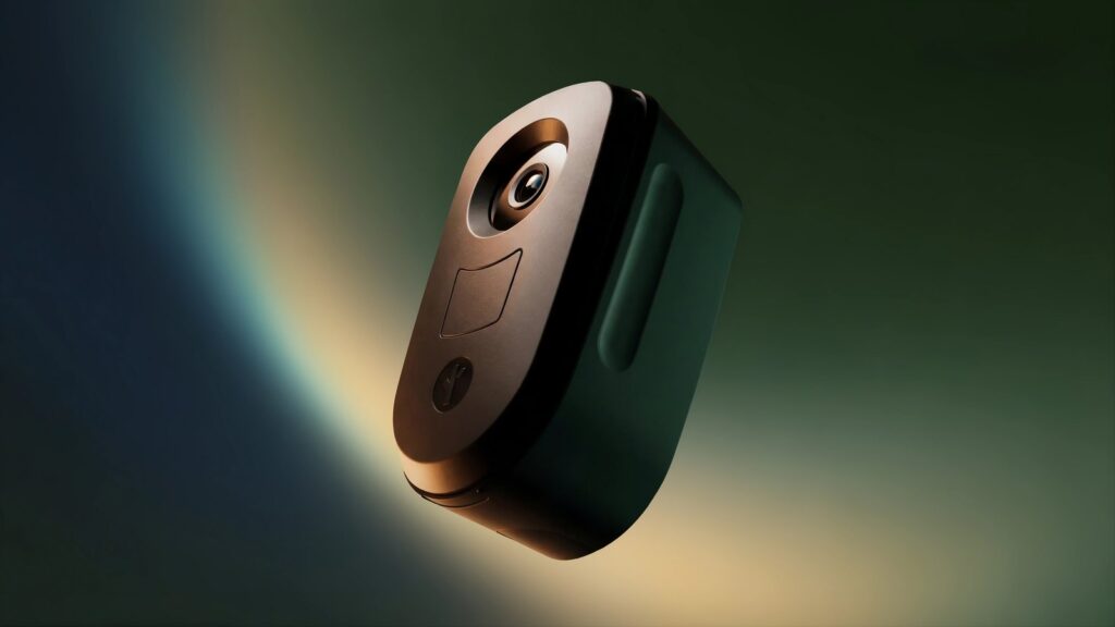 Hackers Extract 1.6 Million Images From Flock Camera Official Flock license plate reader camera shown against a dark green and warm gradient background