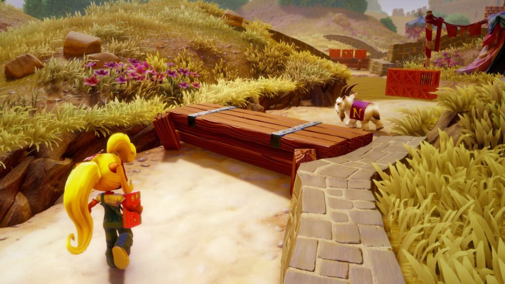 Official Crash Bandicoot N. Sane Trilogy gameplay screenshot from Activision's media assets
