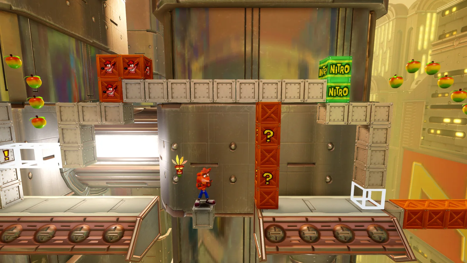 Official Crash Bandicoot promotional screenshot from the N. Sane Trilogy multiplatform campaign