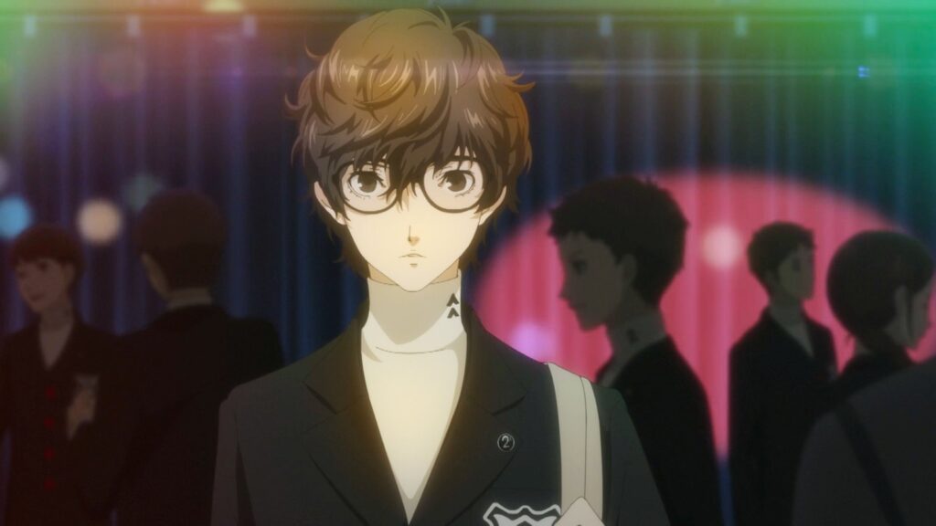 Fortnite Persona 5 Leak Details Joker and Ann Cosmetics Official Persona 5 Royal promotional art featuring Joker and the Phantom Thieves against the series’ red-and-black