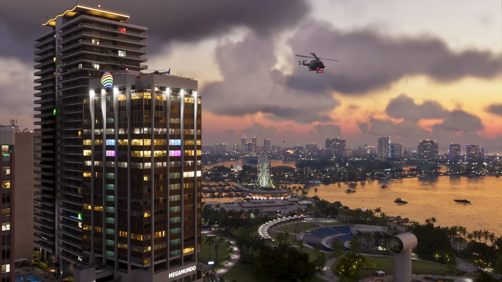 Official GTA VI screenshot labeled Vice City 11 from Rockstar’s media gallery