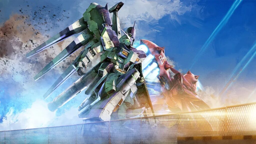 Gundam Battle Operation 3 Network Test Appears on SteamDB Official Mobile Suit Gundam Battle Operation 2 key art showing two mobile suits in combat