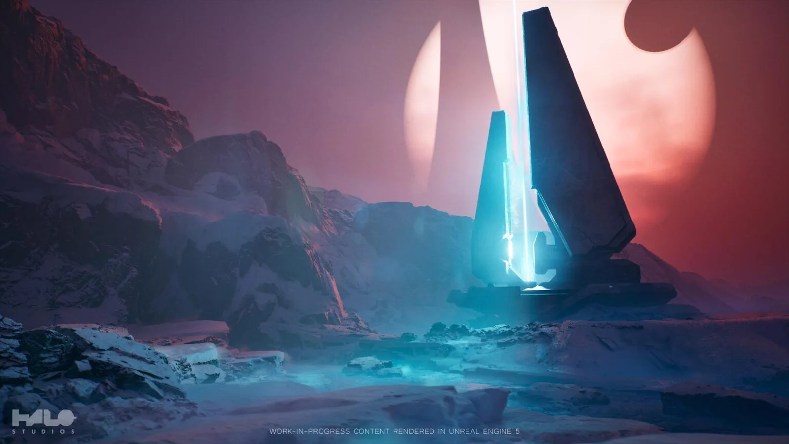 Official Project Foundry Unreal Engine 5 environment image from Halo Studios