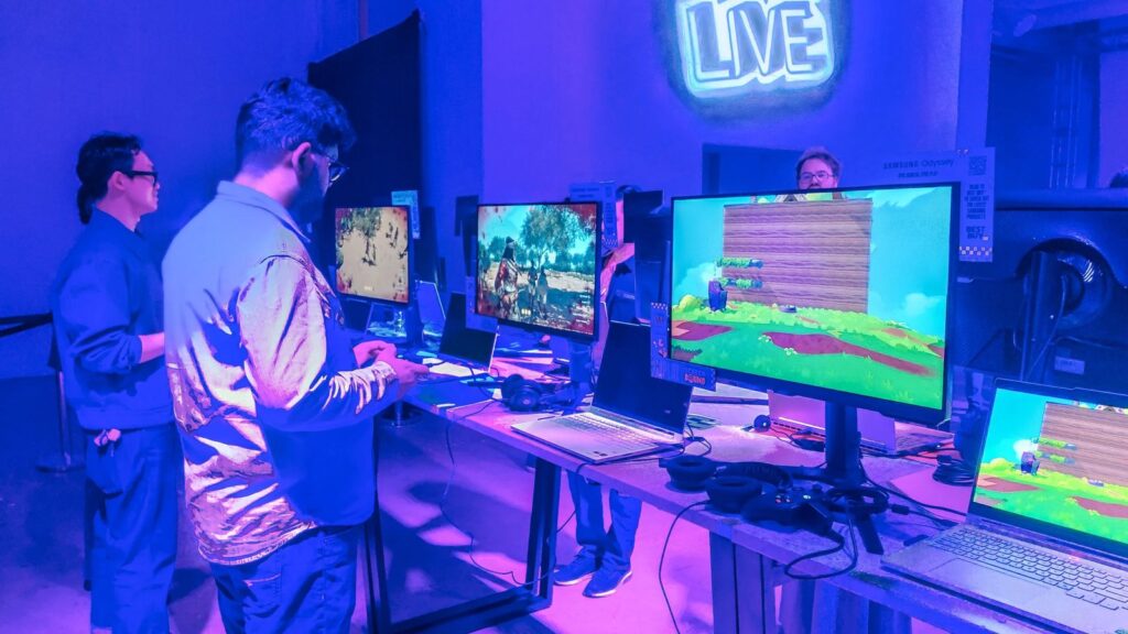 IGN Live 2026 entrance and event branding photographed at the Los Angeles venue