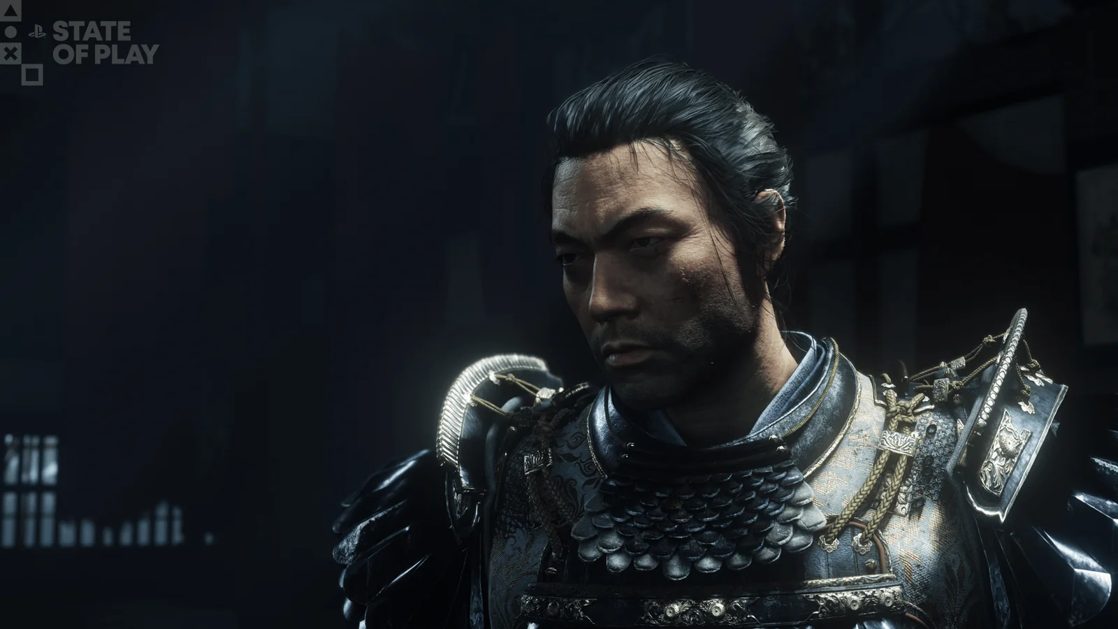 Official Ghost of Yōtei: Most Wanted image showing Jin Sakai in his upgraded Ghost of Yōtei character model