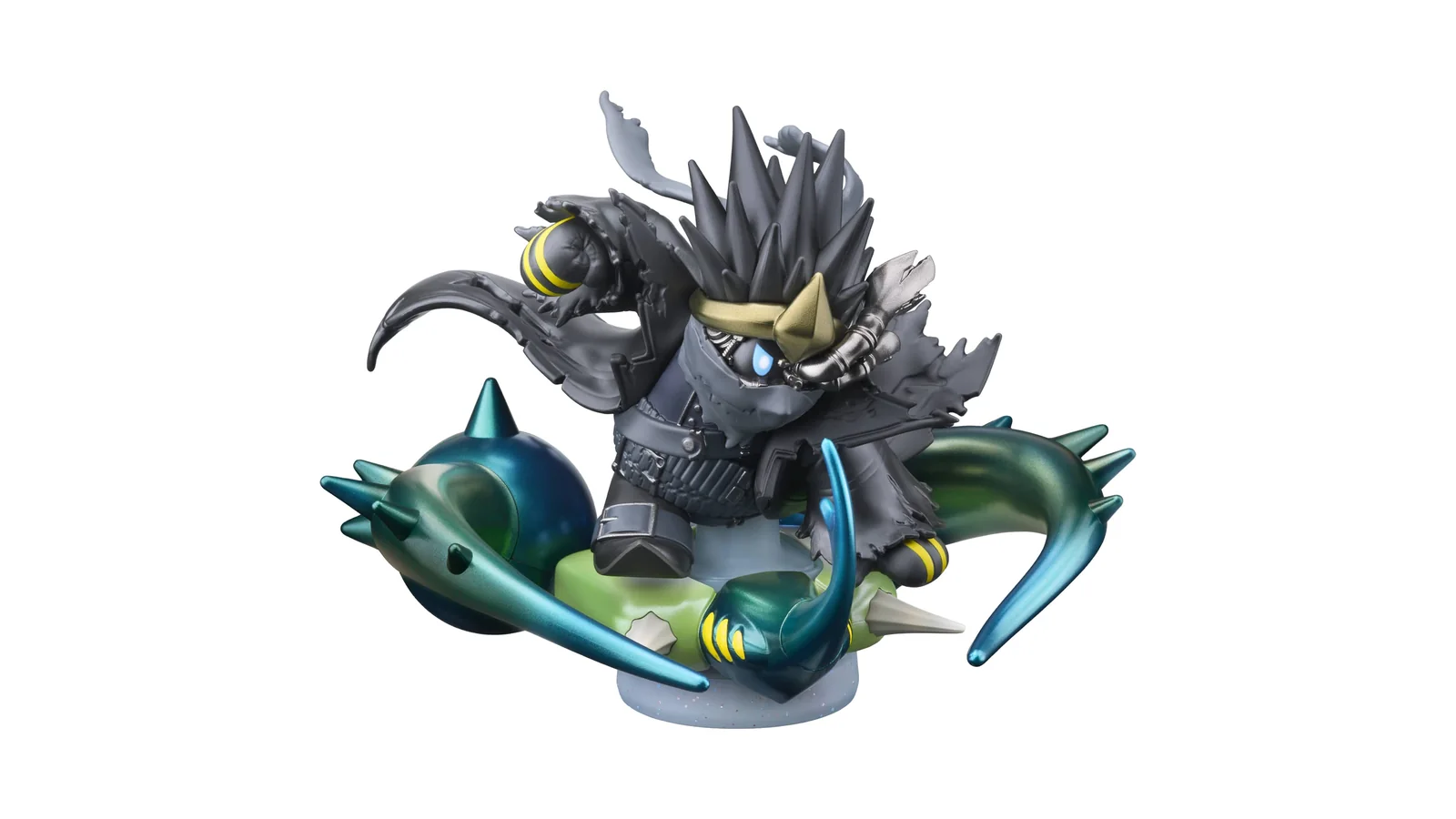 Official Noir Dedede & Hydra amiibo product image showing Noir Dedede paired with the legendary Hydra machine