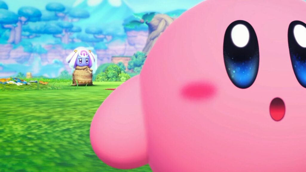 Kirby and the World Beyond Announced for Switch 2 Kirby and the World Beyond promotional image showing the new 3D environment revealed during the Nintendo Direct