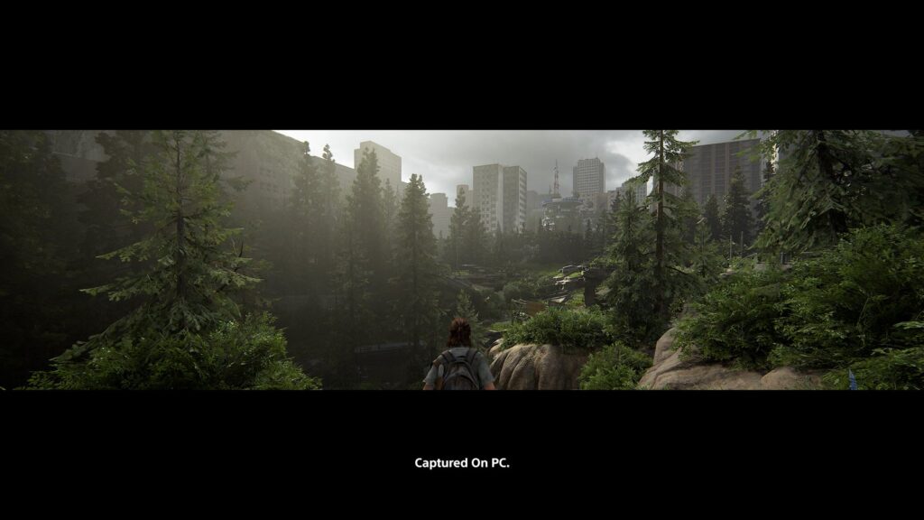 The Last of Us Part II Multiplayer Mod Canceled After Sony Request Ellie standing beneath string lights during the Jackson dance sequence
