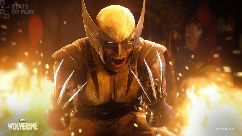 Marvel’s Wolverine Leak Reportedly Reveals All 32 Suits Official Marvel’s Wolverine gameplay screenshot showing Logan lunging with his claws at a Reaver on top of a moving