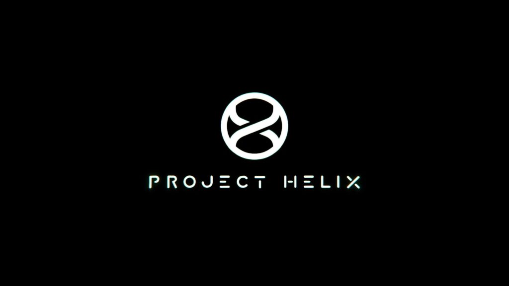 Digital Foundry Says Next Xbox May Skip Physical Disc Drive Official Project Helix hero image with the Project Helix logo on a black background