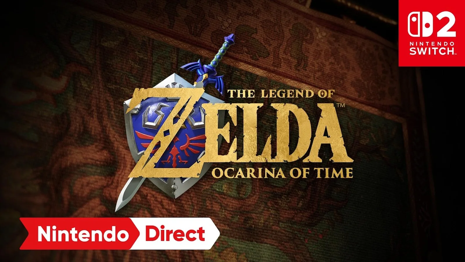 Official Ocarina of Time remake trailer image showing the newly rendered version of Young Link from Nintendo’s Switch 2