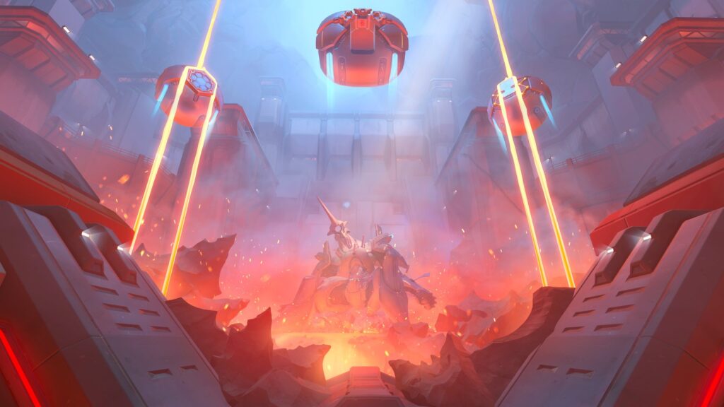 Overwatch Devs Detail Doctrine, Sombra and Roadhog Reworks Official Overwatch Reign of Talon lineup artwork featuring Doctrine, Sombra, Roadhog and other major heroes from the