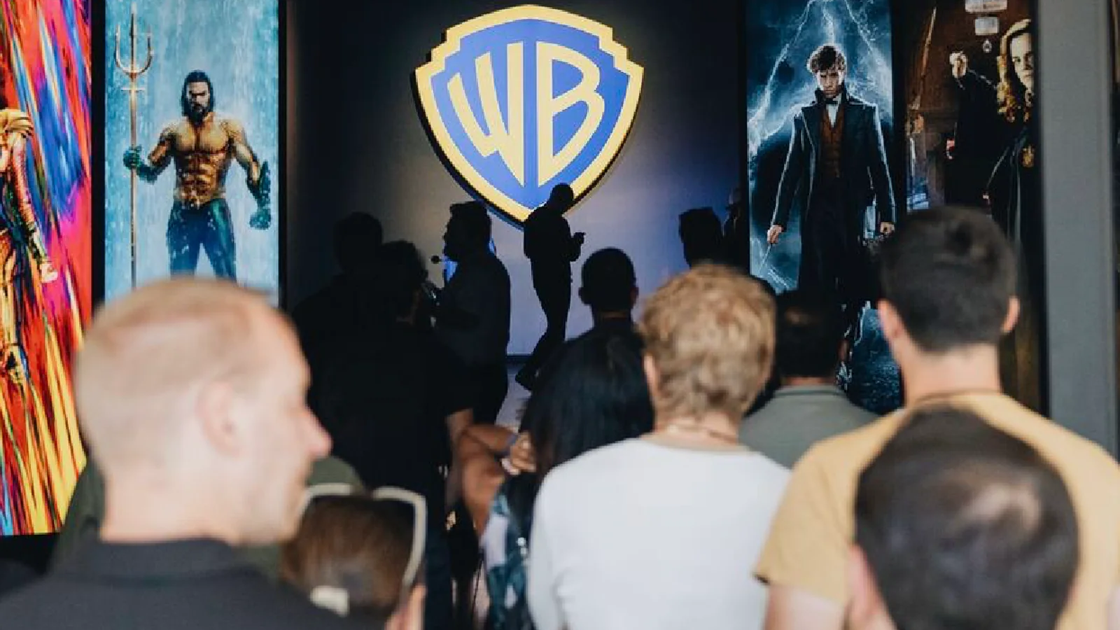 Warner Bros. Discovery headquarters and company branding