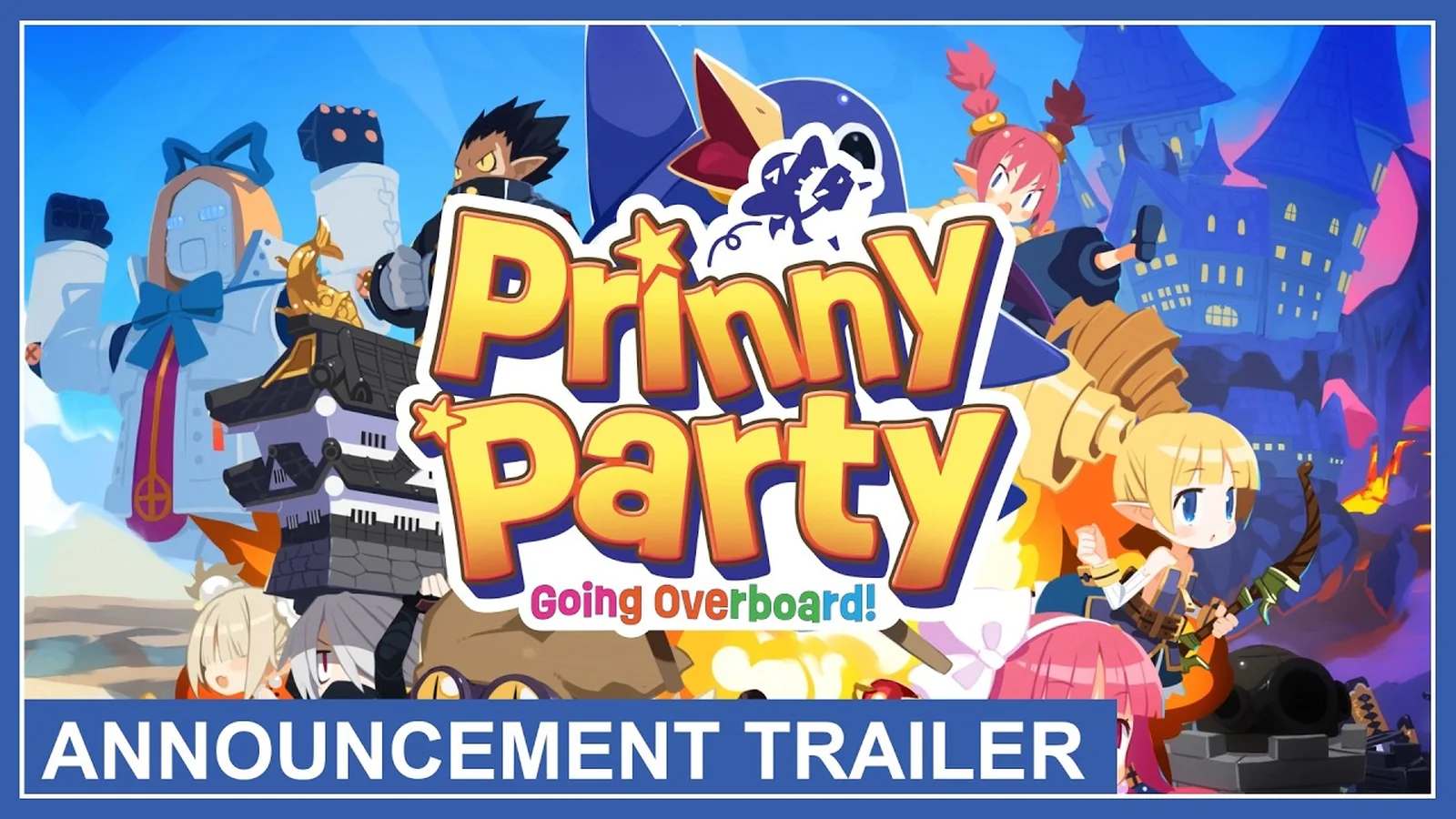 Official Prinny Party: Going Overboard! announcement trailer thumbnail