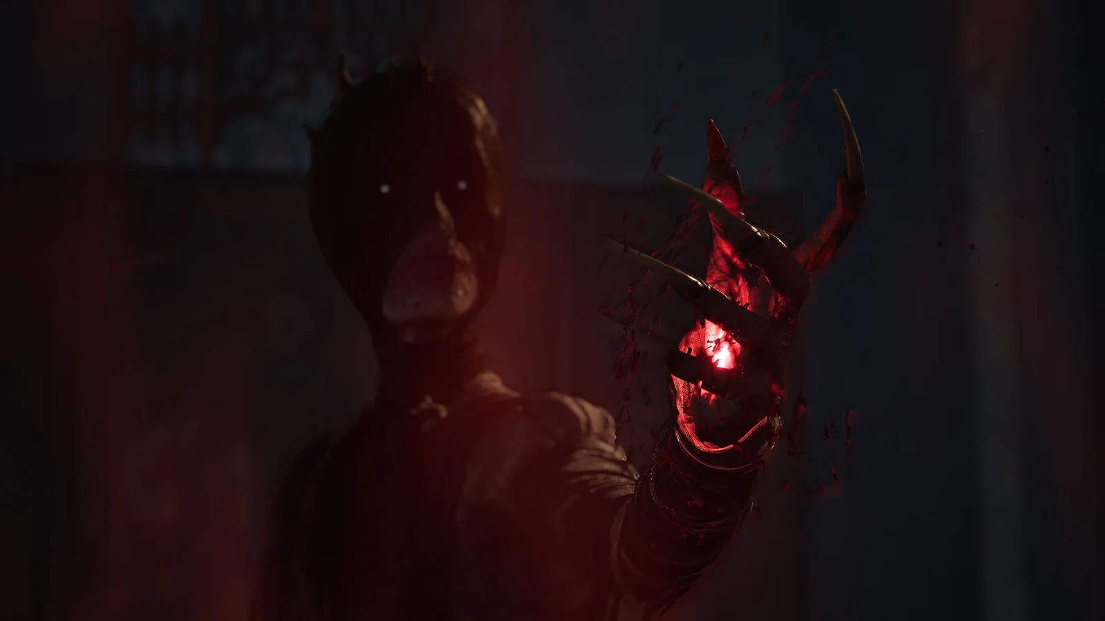 Official The Blood of Dawnwalker image from Rebel Wolves showing Coen in a dark combat scene