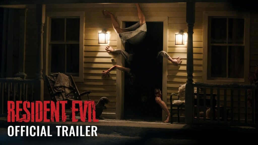 Resident Evil Becomes Highest-Rated Video Game Movie Official Resident Evil trailer thumbnail showing Bryan in the film's snowbound Raccoon City setting
