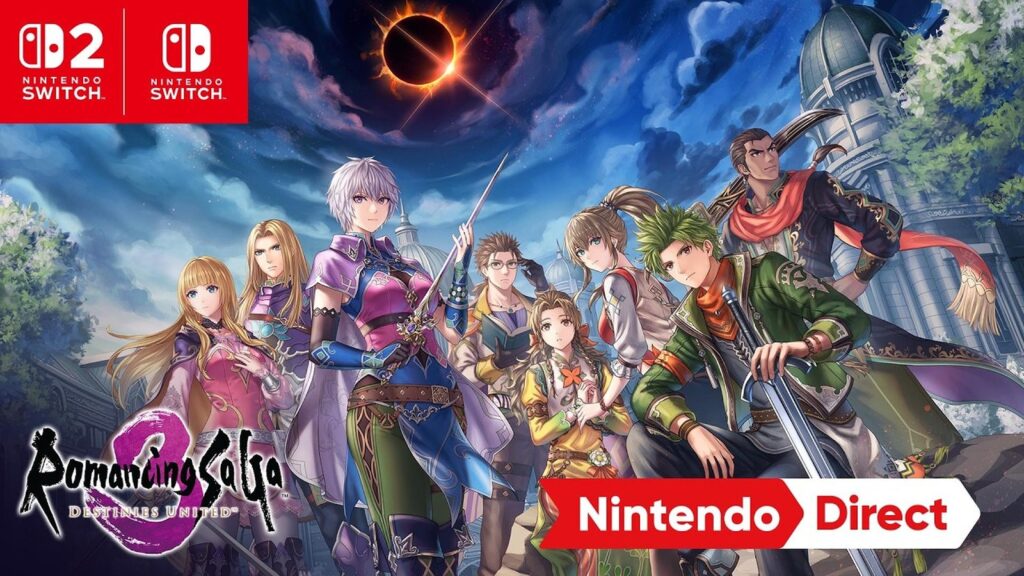 Romancing SaGa 3: Destinies United Launches February 16 Official Romancing SaGa 3: Destinies United reveal trailer thumbnail from the Nintendo Direct announcement