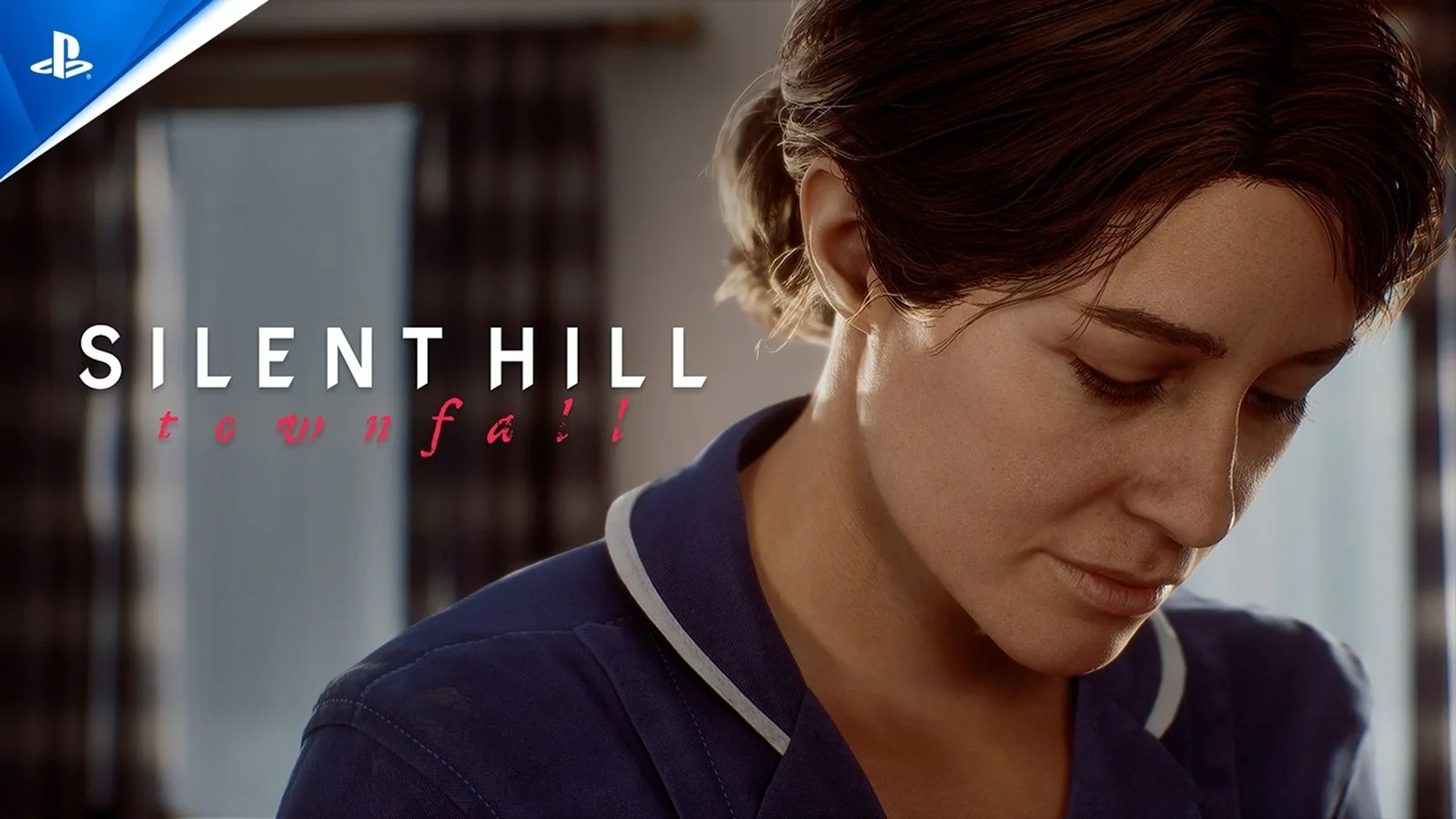 PlayStation trailer thumbnail showing Zoe from Silent Hill: Townfall with the game logo