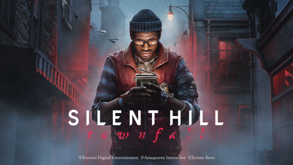 Official Silent Hill: Townfall key art from Konami