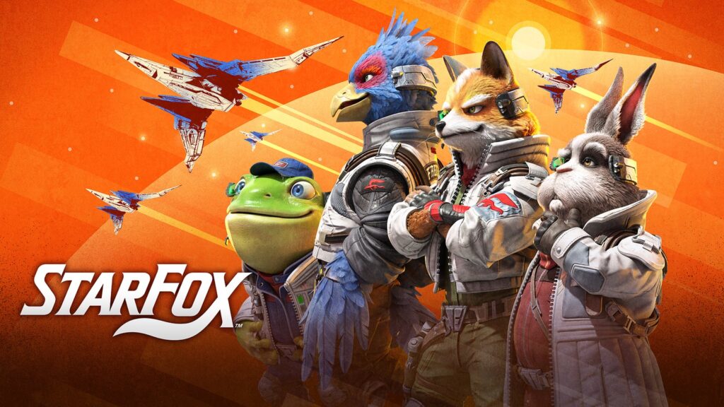 Star Fox Battle Mode Update Adds 4-Player Local Battles Official Star Fox Battle Mode artwork showing an Arwing in multiplayer combat