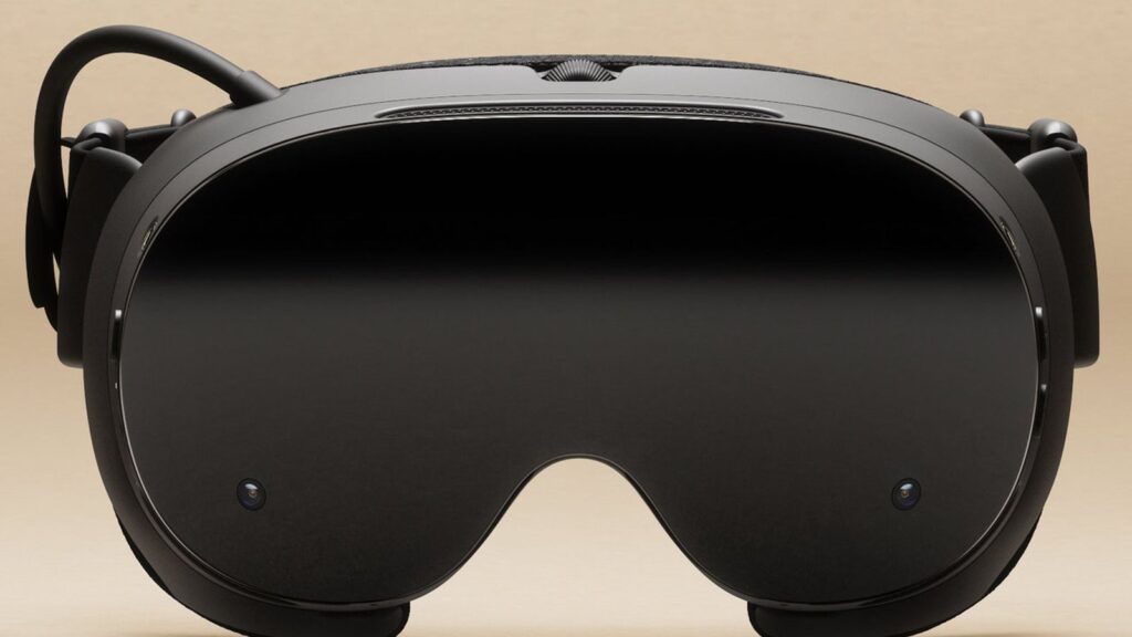 Steam Frame Reservations Open at $1,059 With Half-Life: Alyx Close front view of the Steam Frame headset highlighting its visor and tracking cameras
