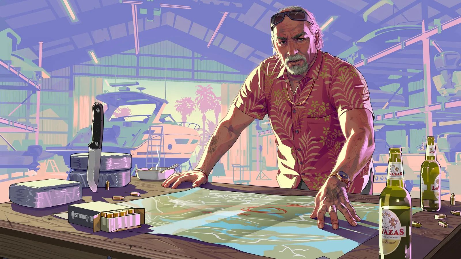 Official landscape artwork featuring Brian Heder