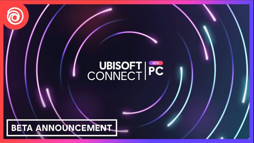 Official Ubisoft Connect interface imagery showing the PC client and its game library
