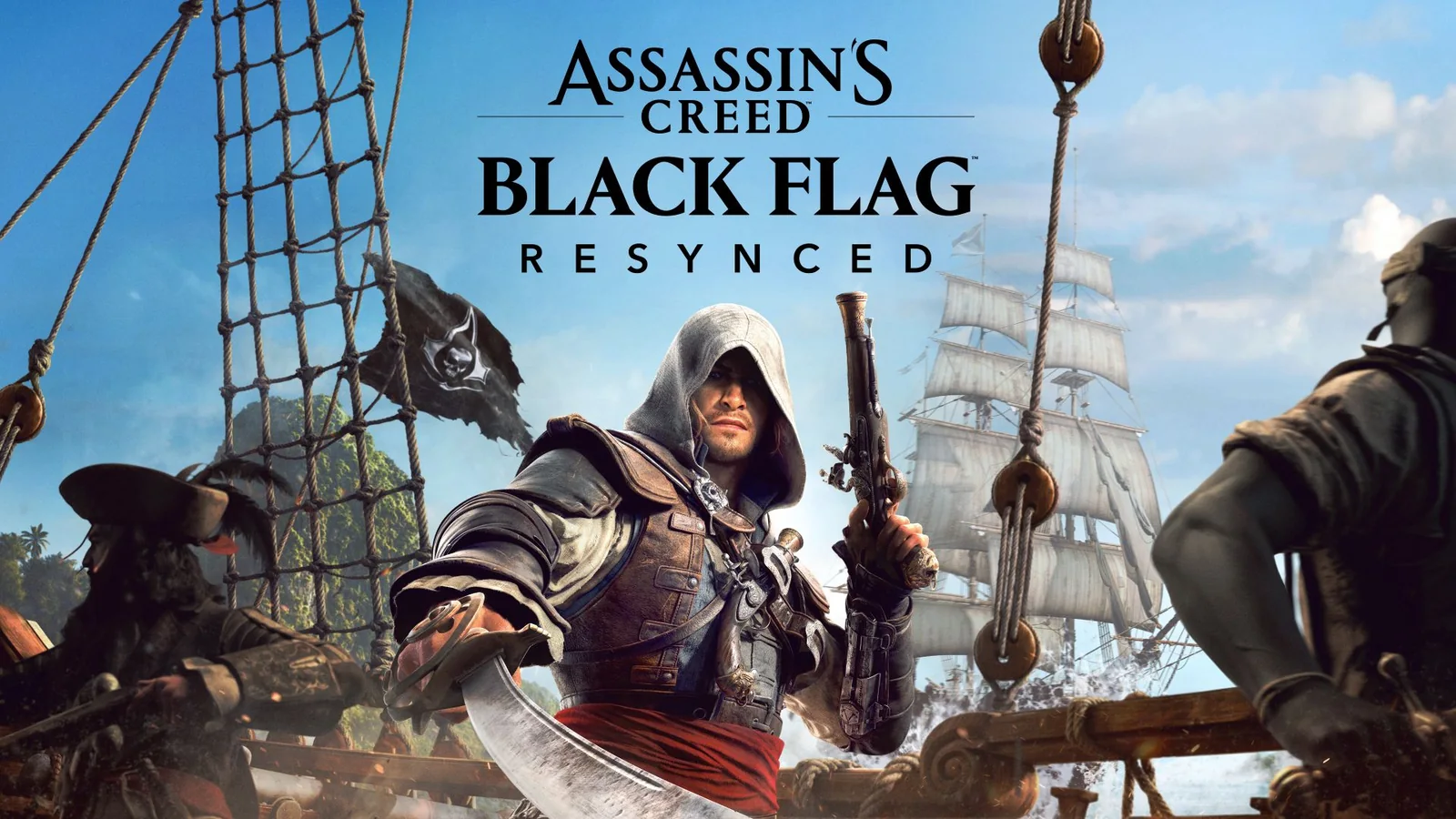 Assassin's Creed Black Flag Resynced official hero art
