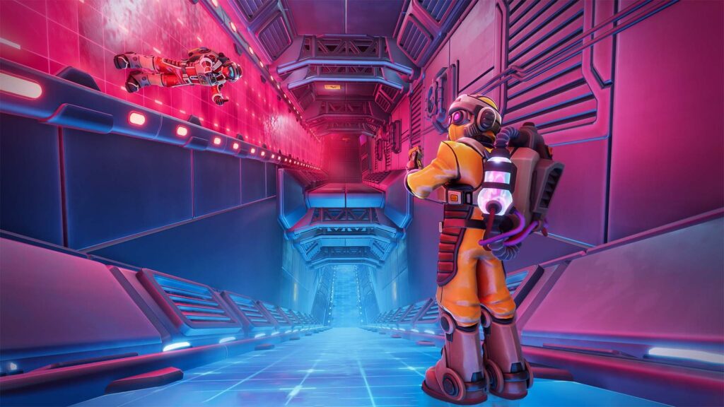 We Were Here Tomorrow Launches October 20 Official promotional image from the We Were Here Tomorrow announcement showing the retro-futuristic facility