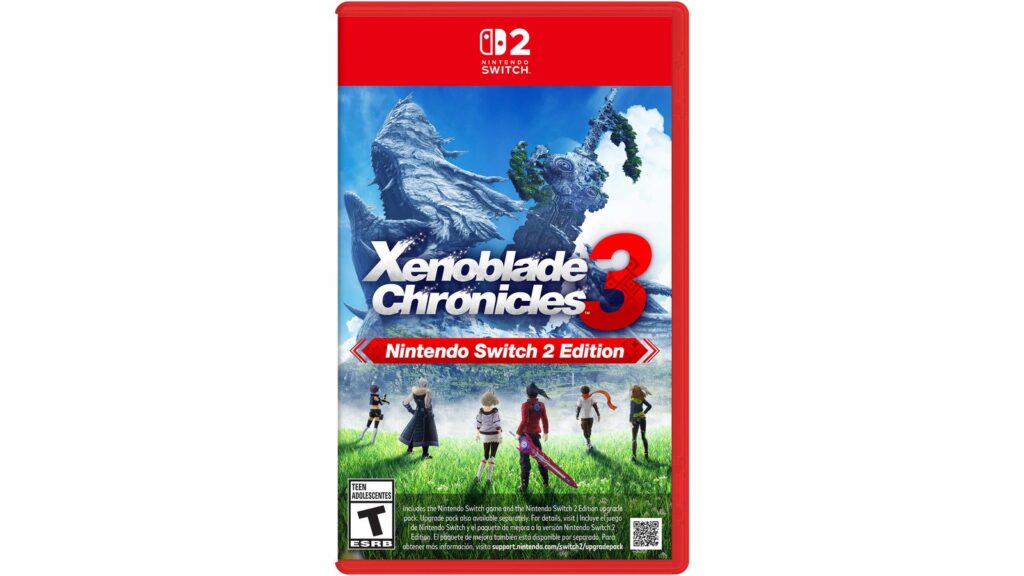 Xenoblade Chronicles 3 Switch 2 Edition Launches December 3 Official Xenoblade Chronicles 3 Switch 2 Edition key art featuring Noah, Mio and the party beneath the game’s two